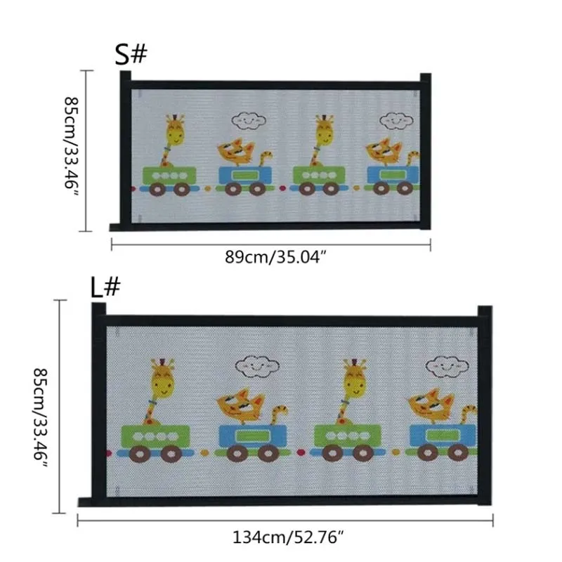 Pet Dog Barrier Fences Pet Isolated Network Stairs Gate New Folding Breathable Mesh Playpen for Dog Safety Fence Baby Gate Fence