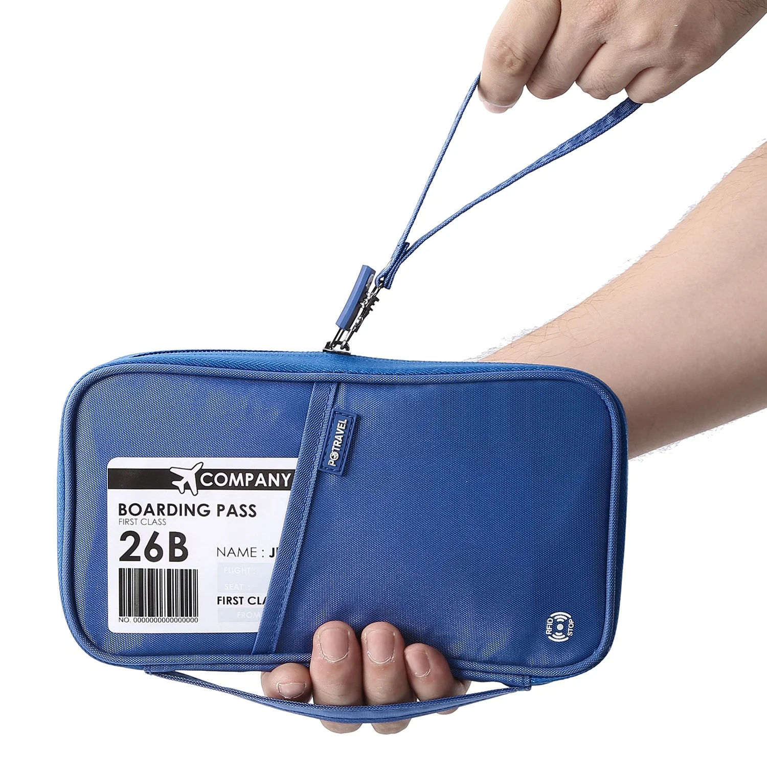 Free Sample Free Shipping Passport Wallet Secure Travel Passport Holder RFID Blocking Passport Holder for Ultimate Protection