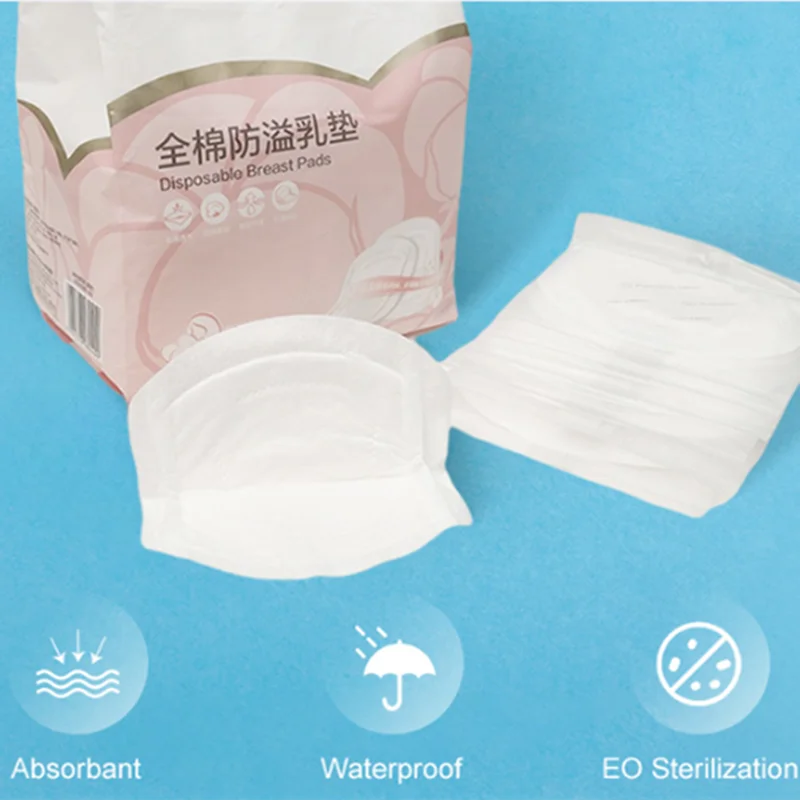 
Hot selling free sample ultra thin absorbable leakproof soft breast pads disposable 