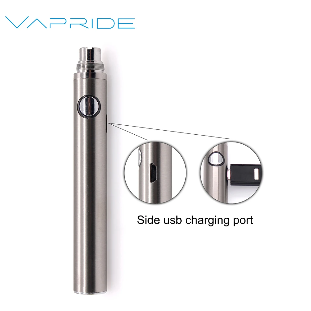 New arrival Preheat Adjustable Voltage evod 650mah 900mAh 510 thread Battery cbd Cartridges Battery EVOD 1100mAh