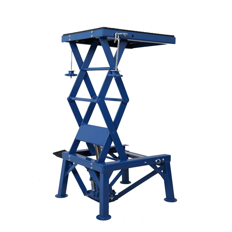 repair shop hydraulic auto scissor car lift with 300 LBS car jacks scissor jack