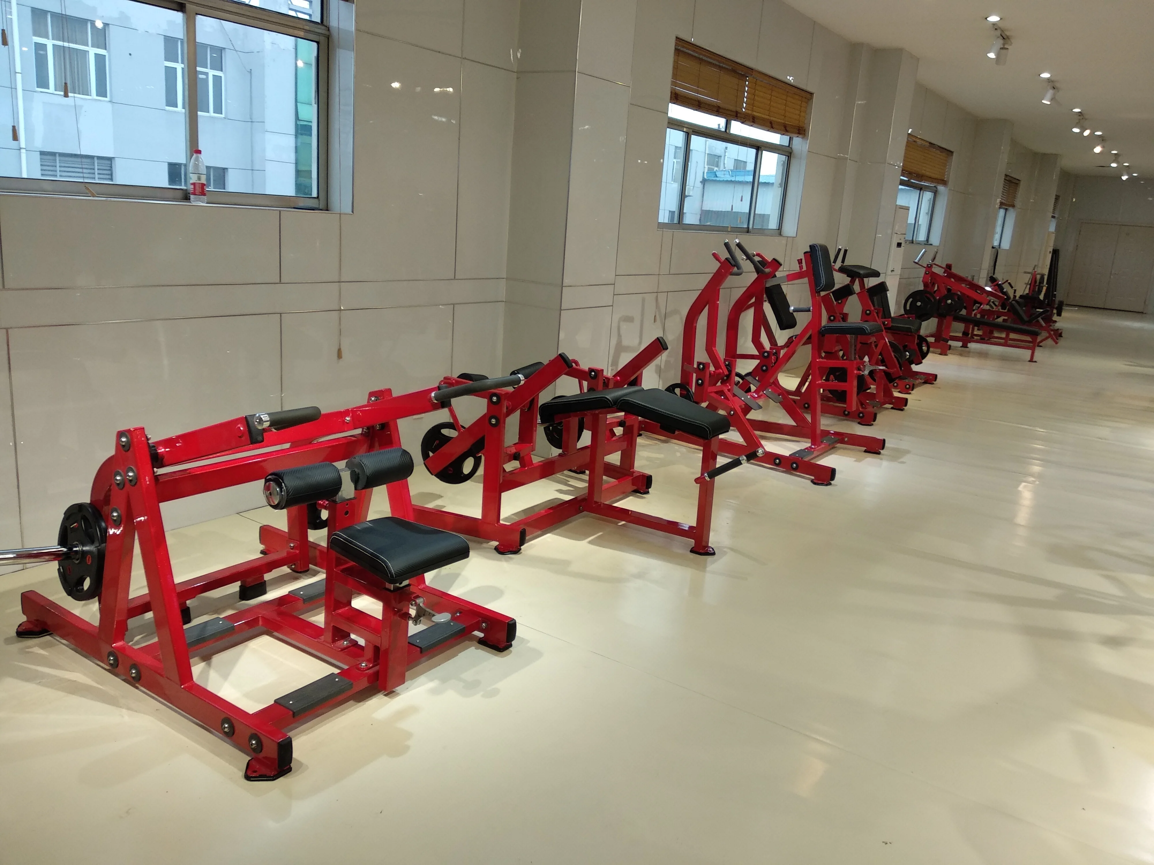 Commercial Use Bodybuilding Plate Loaded Indoor Gym Fitness Equipment Hammer Strength Iso-Lateral Rowing Machine RHS11