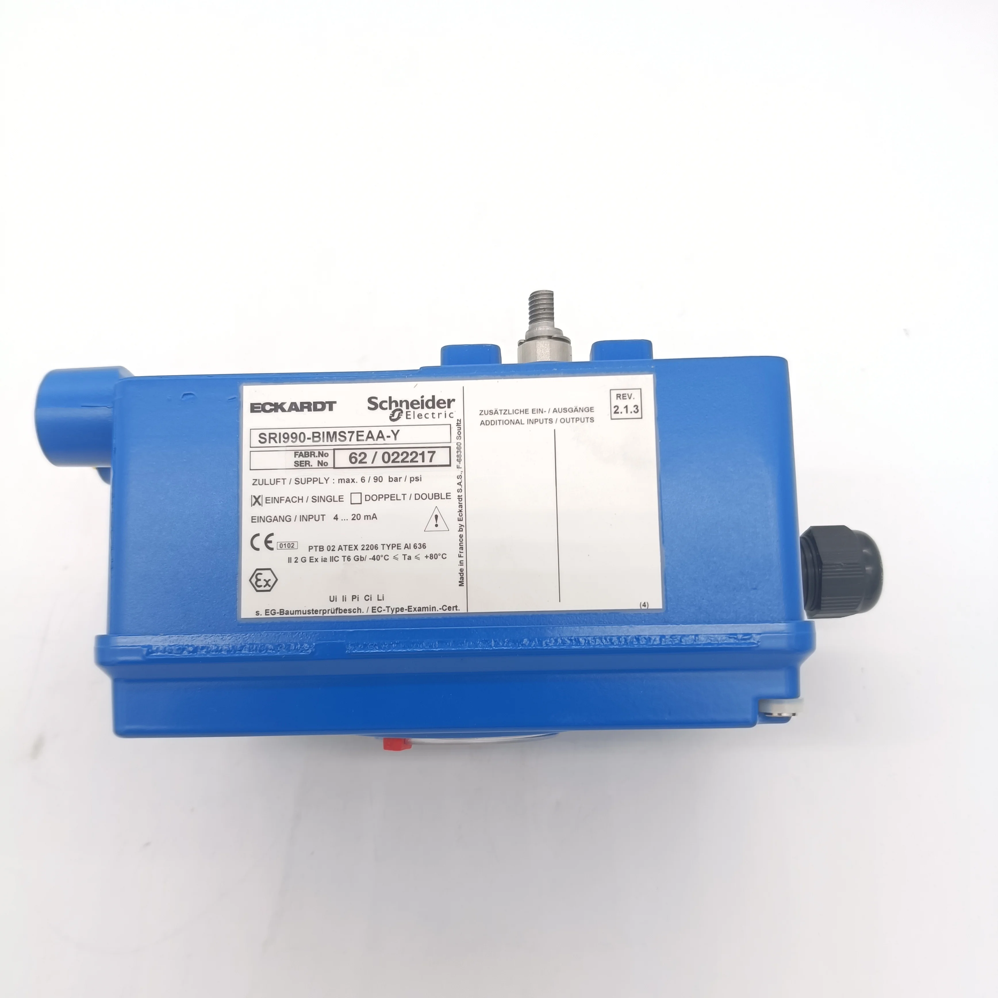 FOXBORO valve positioner SRI990-BIMS7EAA-Y