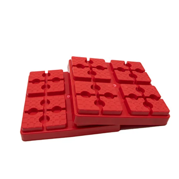 Plastic Material PP Wheel Chock Universal Plates Tire Chocks Plastic Car Caravan Boat Trailer Wheel Chock Stop Stopper