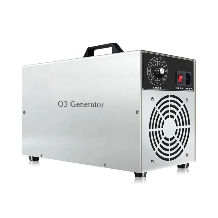 
Aojie Custom Commercial Ozone Generator Odor Removal for Car and Room Portable Ozone Air Sterilizer 