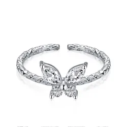Free Shipping Jewelry Pave Setting Zircon Fashion Women Plated 18K Yellow Gold Rose Ring rings jewelry women free shipping