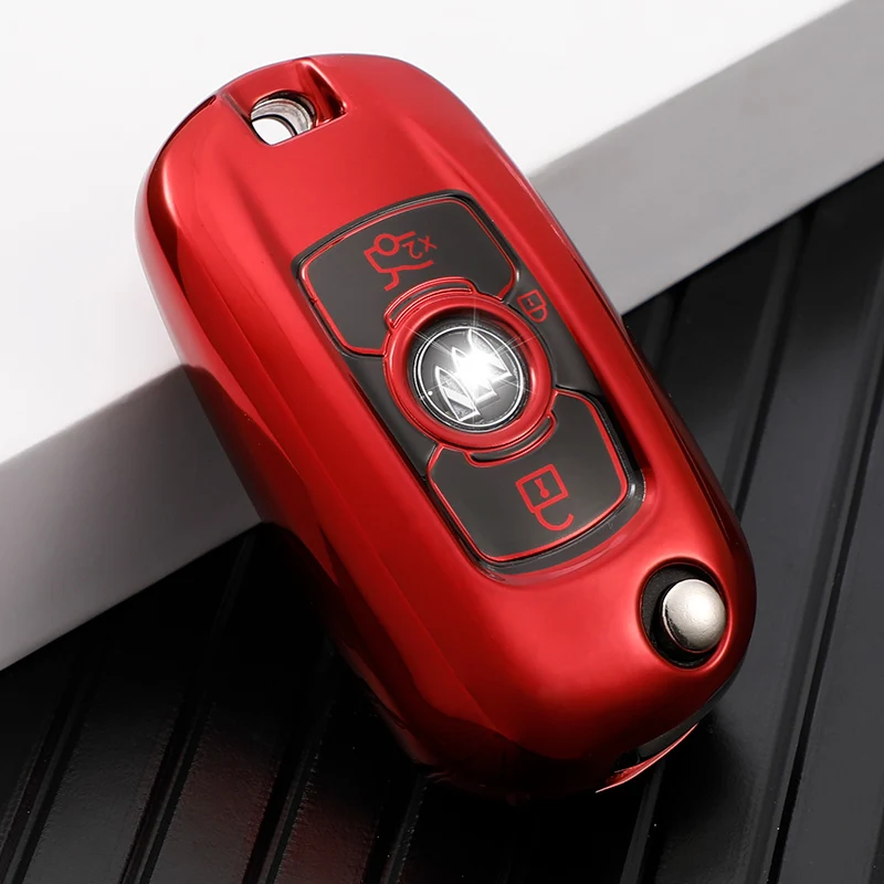 Car Logo New soft TPU Car Key Case Cover for Buick VERANO ENCORE GX GL6 for Opel Vauxhall Astra K Corsa E Protector Shell