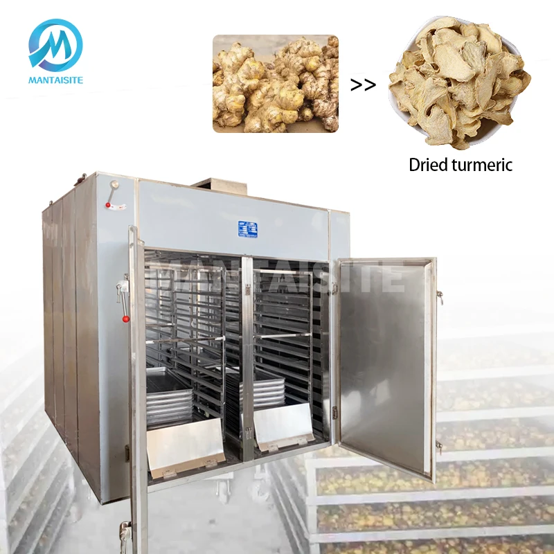 Hot Air Stainless Steel Pharmaceutical Tray Dryer Meat Fish Dehydrator Coconut Mango Fruit Dryer