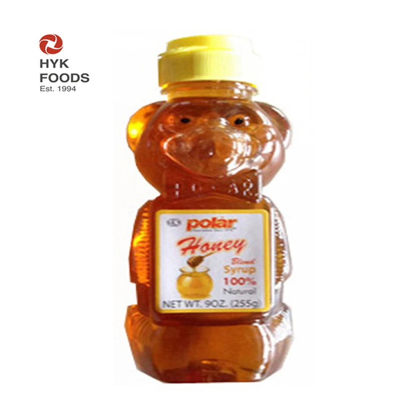 
hot PROMOTION bear bottle honey blend syrup in bear 