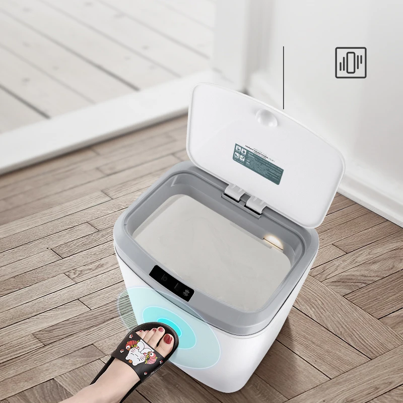 16l multi-mode intelligent sensing automatic sensor kitchen garbage bin non-contact garbage bin intelligent garbage bin