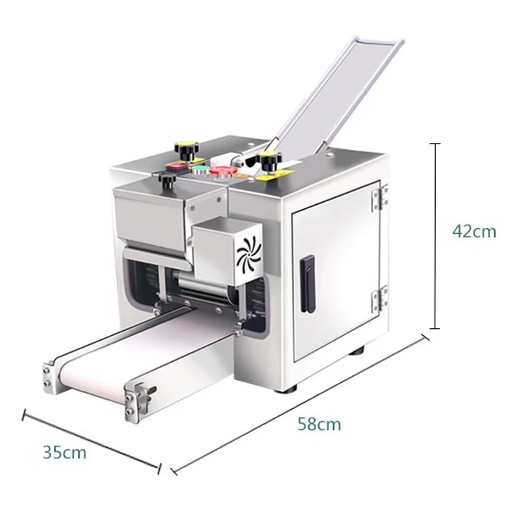 automatic samosa dumpling maker skin wrapper making machine price