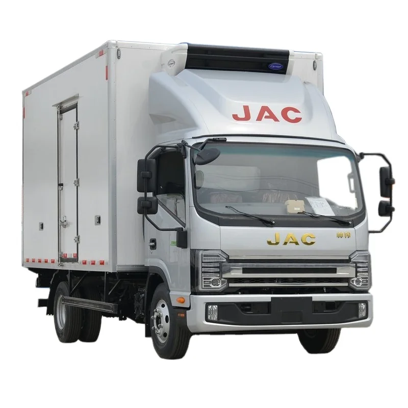 170hp 4x2 Small 5ton Insulated Van Box Freezers Cold delivery Vehicle Cooling Frozen Food Refrigerator Trucks Refrigerated Truck