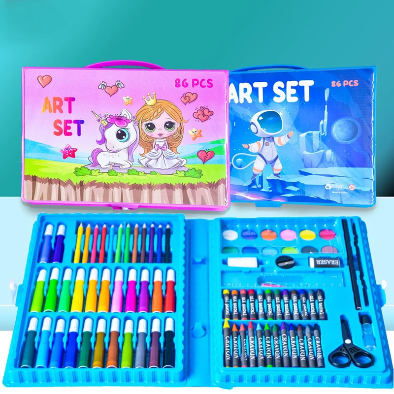 Paul Cezanne New 86pcs  Watercolor Pen Set Art Paintbrush Painting Set Tip Painting Watercolor Marker Brush Pens