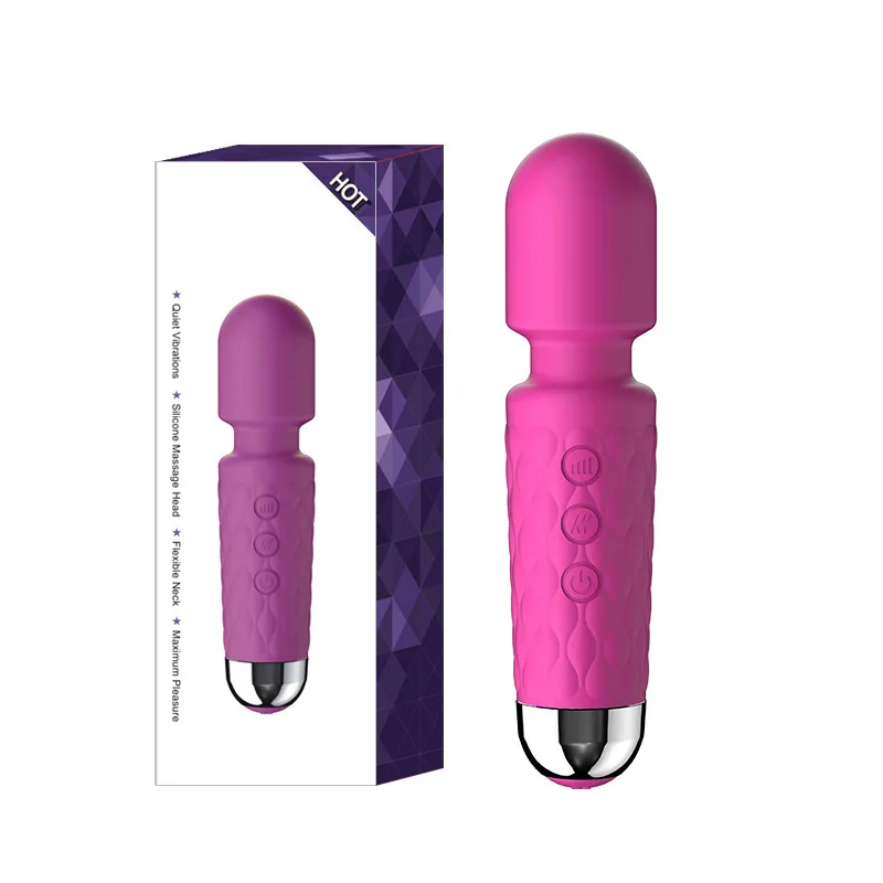 Мини-зарядка с USB Мощный вибрационный стержень секс-игрушка для взрослых водонепроницаемый вибратор мастурбации палочка женщин