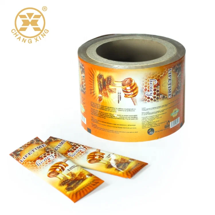 Алюминиевая пленка Royal Honey, алюминиевая пленка Royal Honey 10 г 20 г 15 г, Упаковочная Пленка Для саше в рулоне (1600054587574)