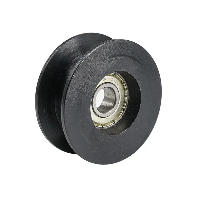 Mechanical Moving Door Pulley Bearing Type Roller Lathe Parts V-wheel