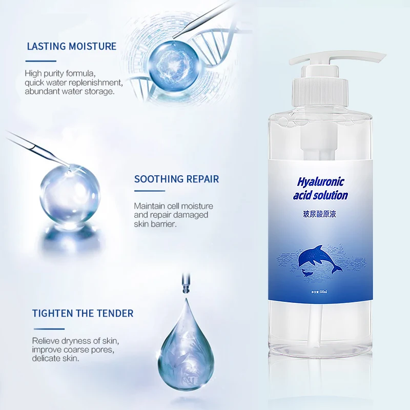 New Arrival Custom Reduce Winkles Moisturize Vitamin B5 Skin Care Hyaluronic Acid Serum Hydrating Face Serum