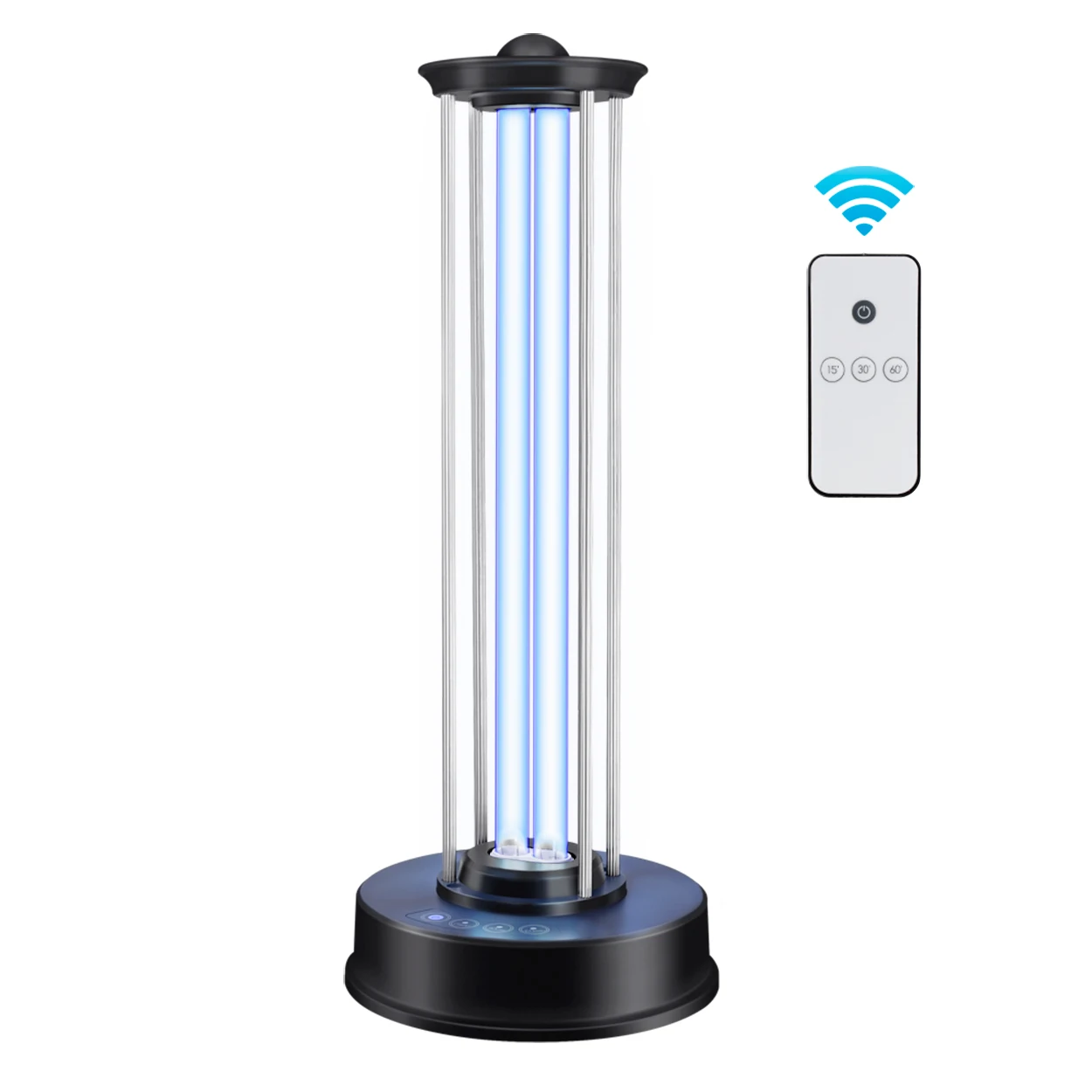 
Factory Wholesale uv lamp Radar sensor portable sterilizer uvc bactericidal lamp with Remote control 