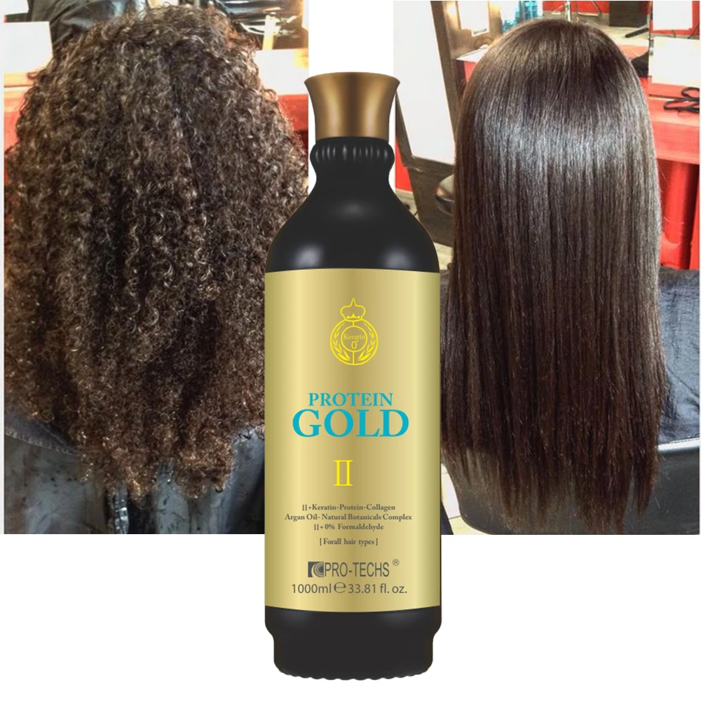 Pro-Techs Wholesale Best Pure Keratin Organic Professional Brazilian Keratin Smoothing Hair Straightening Cream Private Label