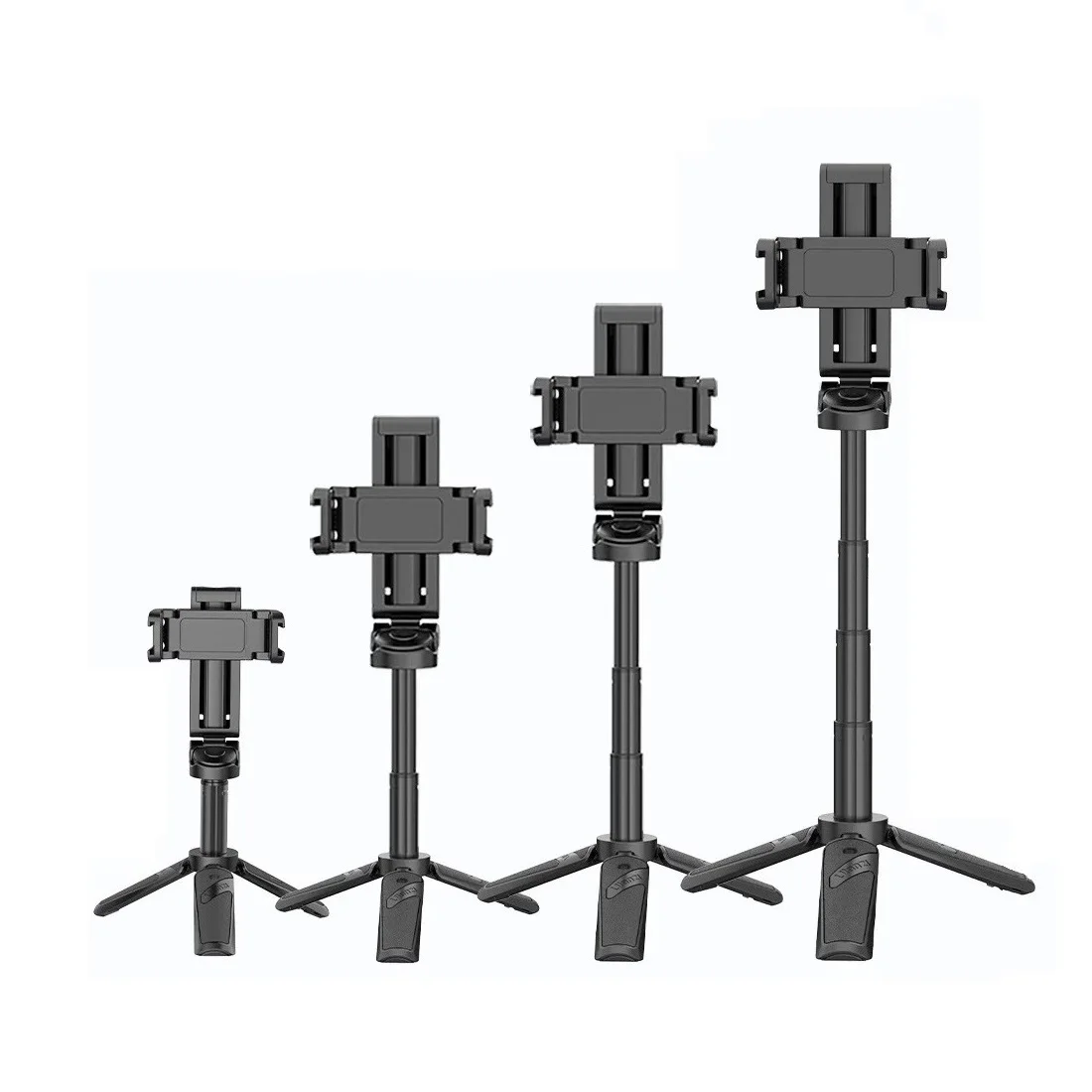 Wholesale Ulanzi JJ02 Phone Tripod Stand Selfie Booster Handle Grip For Tiktok YouTube Shooting Desktop Portable Phone Holder