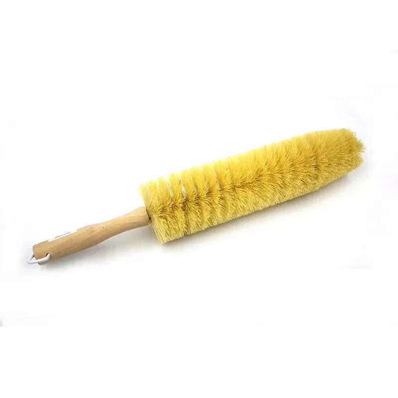 Car Wheel Tire Brush Easy Reach Wheel Rim Detailing Brush Long Soft Bristle Wheel Scrub Brush Multipurpose Use