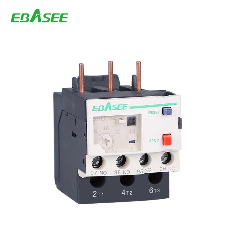 High breaking capacity IEC60947-4-1 up to 660V thermal overload relay