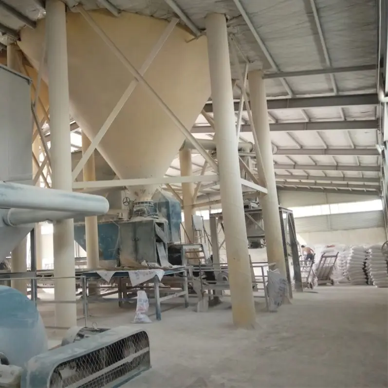 Gypsum stucco  grinding mill fgd calcined gypsum powder production line