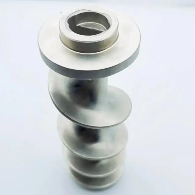 Meat Grinder Screw Mincer Auger Grinding Accessory Part Replacement,Spare Parts Stainless Steel Food Machinery Parts
