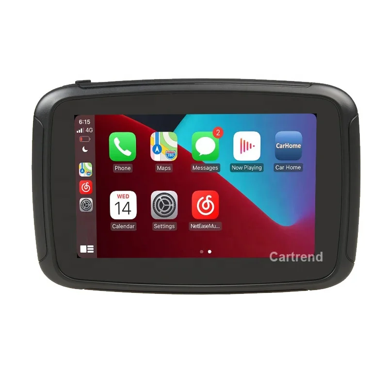 Wifi BT монитор Мотор GPS навигация Авто ссылка дисплей беспроводной Android авто Apple CarPlay интерфейс