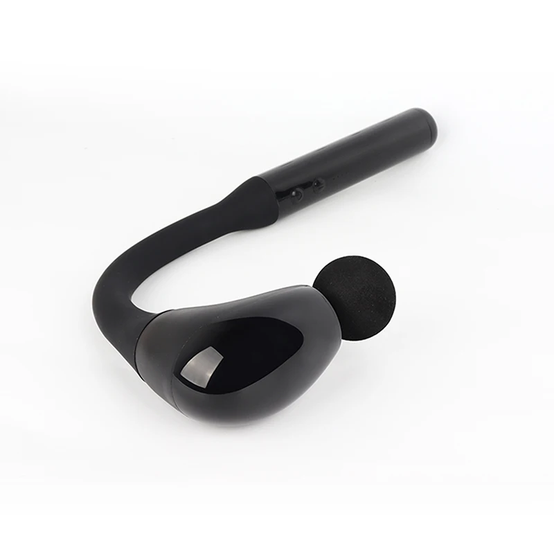 Top best selling Deep Tissue Handheld Curved Handles with 4 Massage Heads  Massage Hammer and motion relaxing massage gun