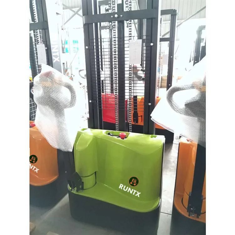 Electric Forklift Pallet Lifter 1ton 3.5m Semi Electric Stacker