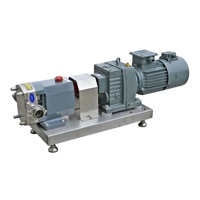 D-3A Stainless Steel 304 316L Sanitary Rotary Lobe Pump