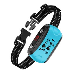 Best Intelligent Bark Control Battery Vibration Automatic No Bark Collar S/G Sensitivity Pet Training Products Barking Collar