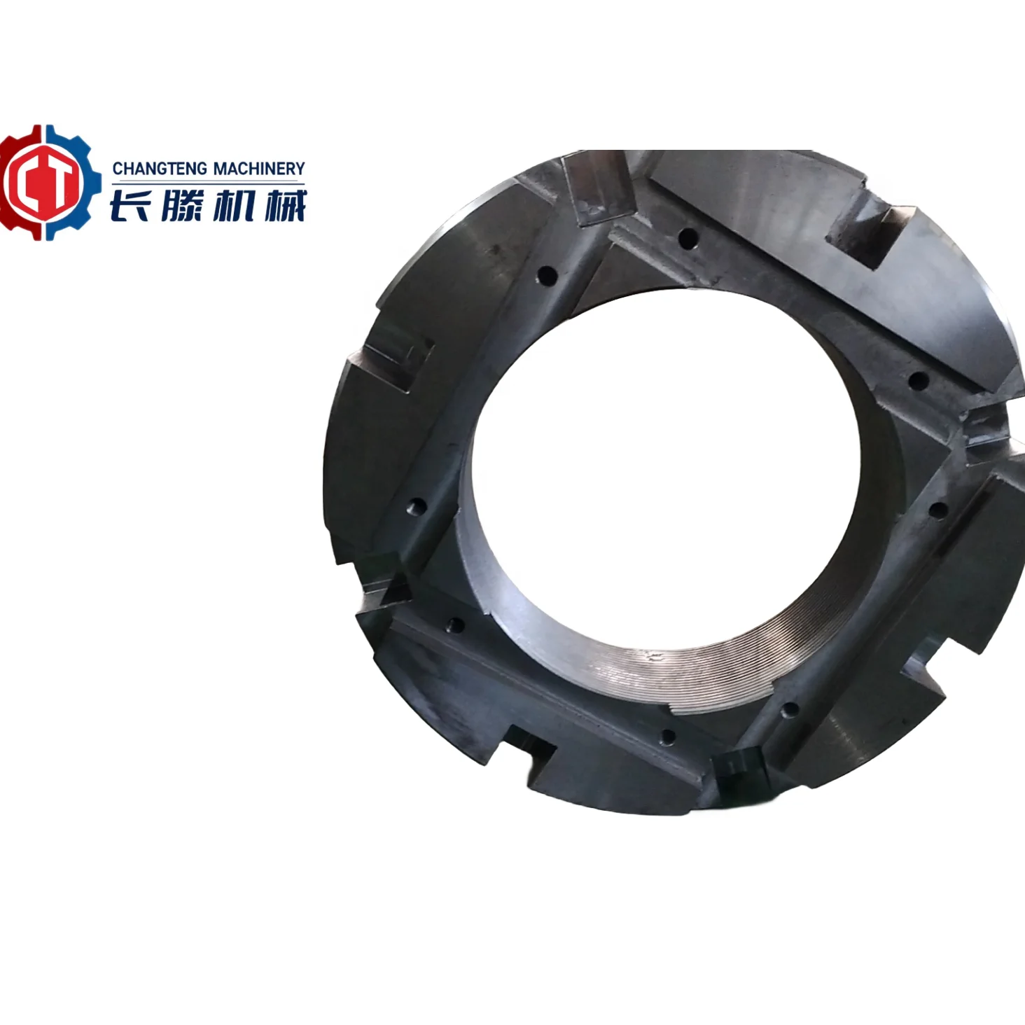 Large Forged Curved Nut with Nickel Coated Premium Quality Bearing Structure Factory New OEM Model Flexible Gear Shafts