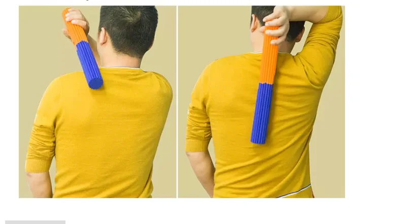 Custom Logo Strengthener Twist Hand Exerciser Flex Resistance Bar/ Functional Custom Rubber Flex Resistance Bar