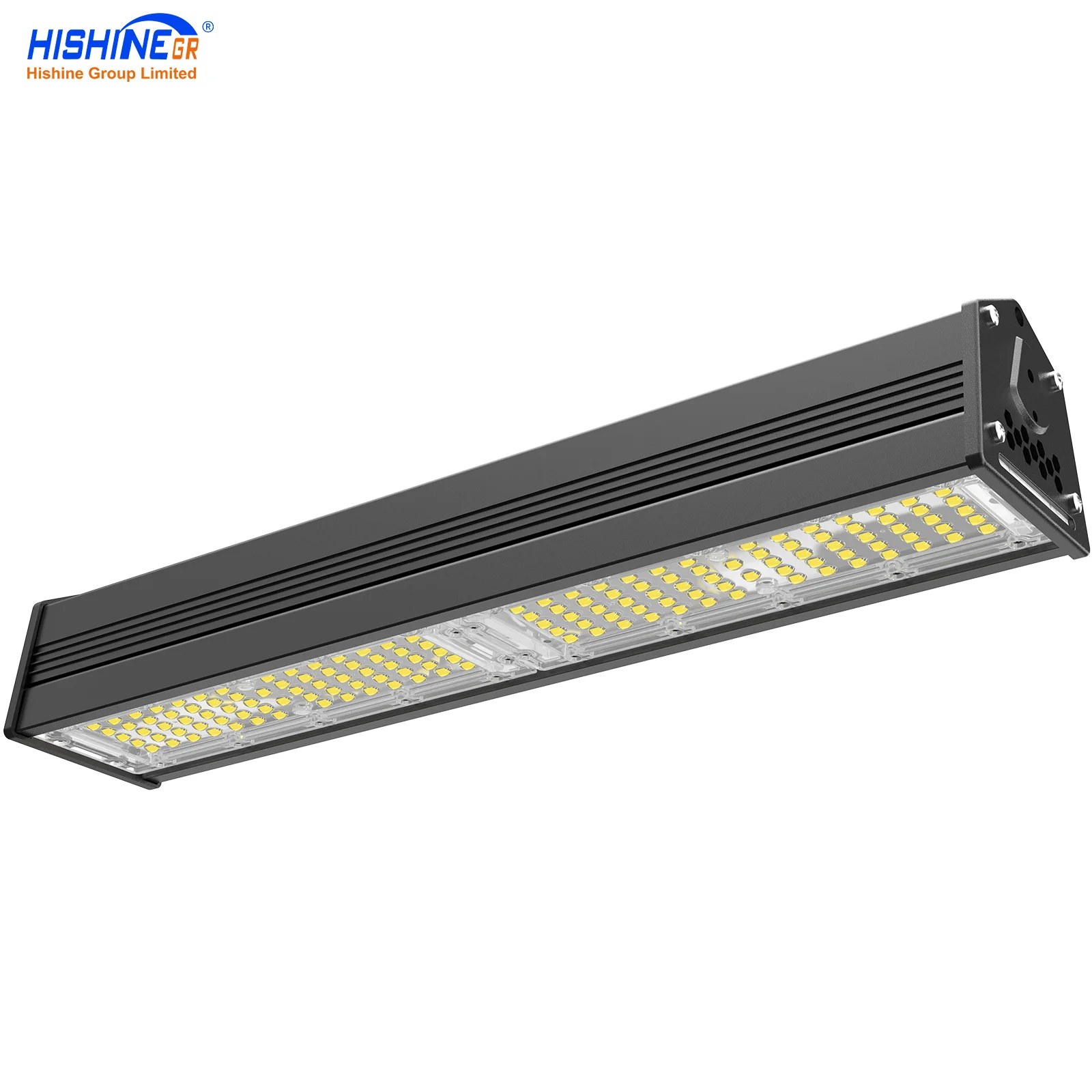 Hishine 100w 150w 200w 250w 5000K led high bay light Warehouse Hanging Ceiling connect linear high bay light
