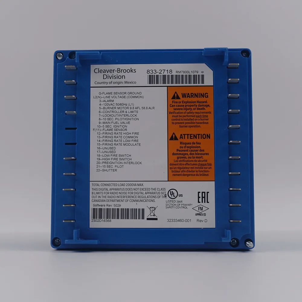 honeywell 7800 SERIES Relay Modules  Combustion management system RM7800L1079