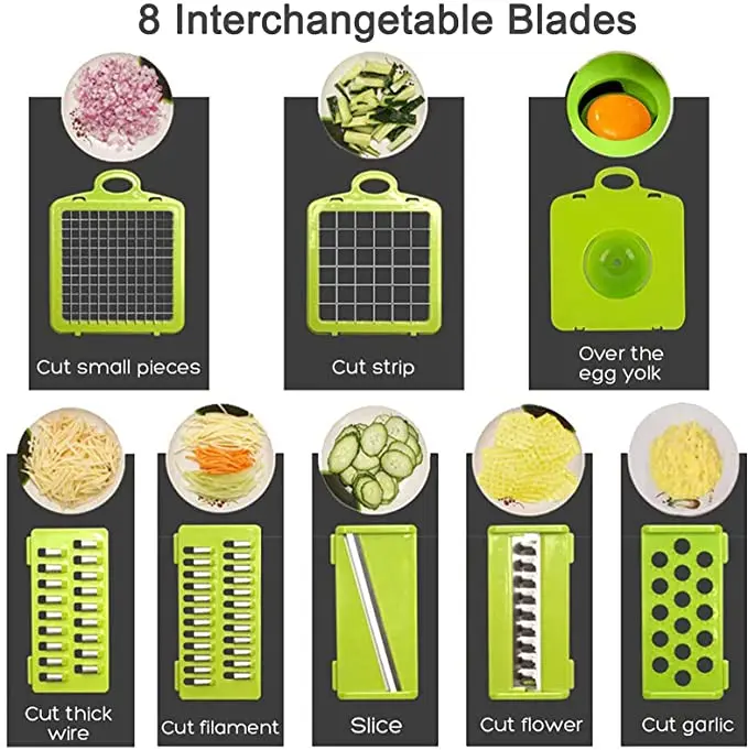 2022 NEW Vegetable Cutter Manual Vegetable Chopper  Kitchen Tools  High Quality Cutter set