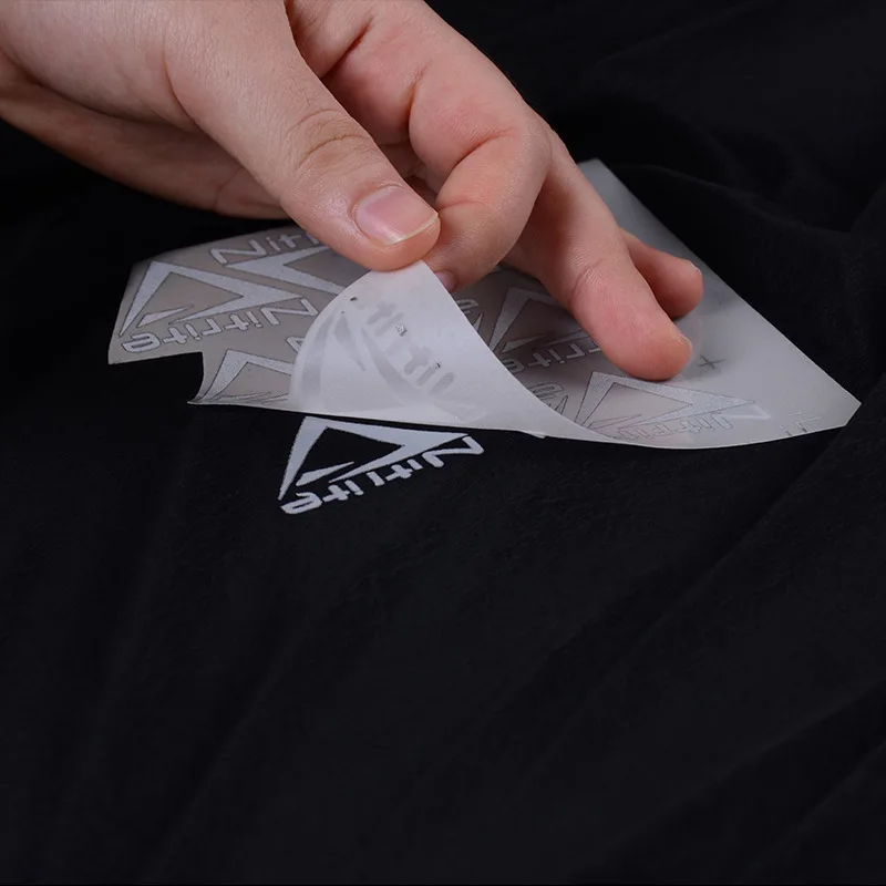 Custom Iron On Screen Printing Heat Press Stickers Manufacturer Custom Logo T-shirt Heat Transfer Care Neck Labels