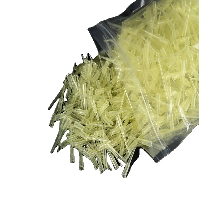 Various specifications blue yellow white 1000ul filtered pipette tips