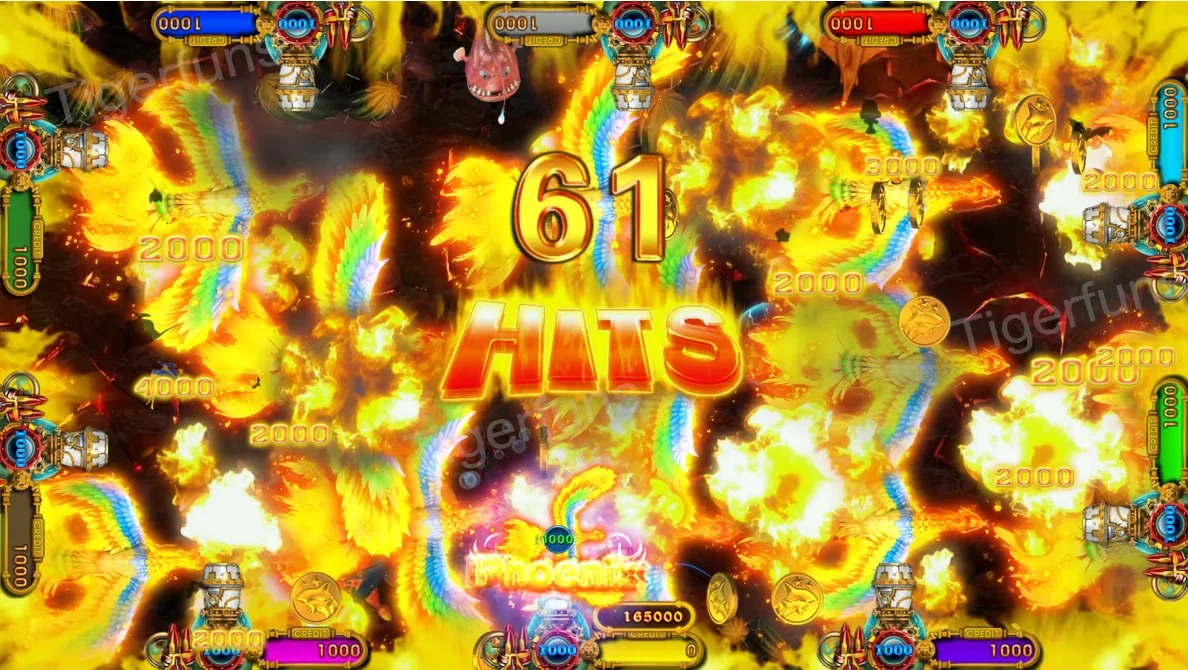 Fish Arcade Machine 10 Players Ocean King 3 Plus Fortune Kings IGS Fish Board For Sale