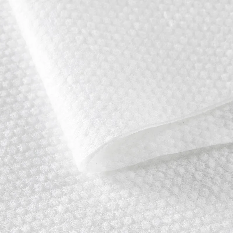 70%polyester 30%viscose 22g Pearl Pattern Spunlace Nonwoven Fabric Wet Wipes Raw Material for Dry Wipes