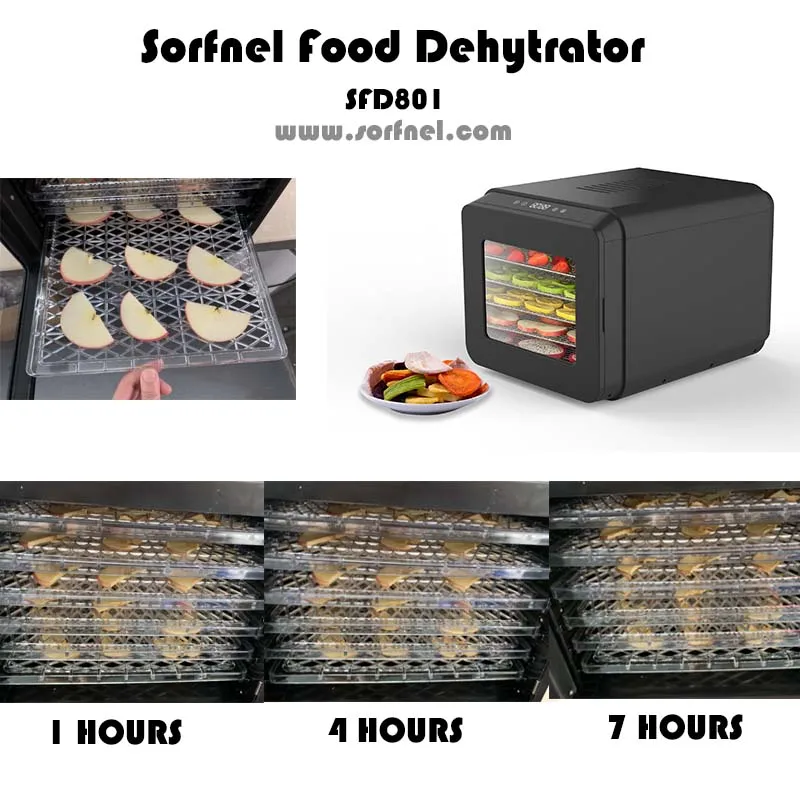 Household Kitchen Small Appliances Dehydrator Food Fruit And Vegetable Dryer