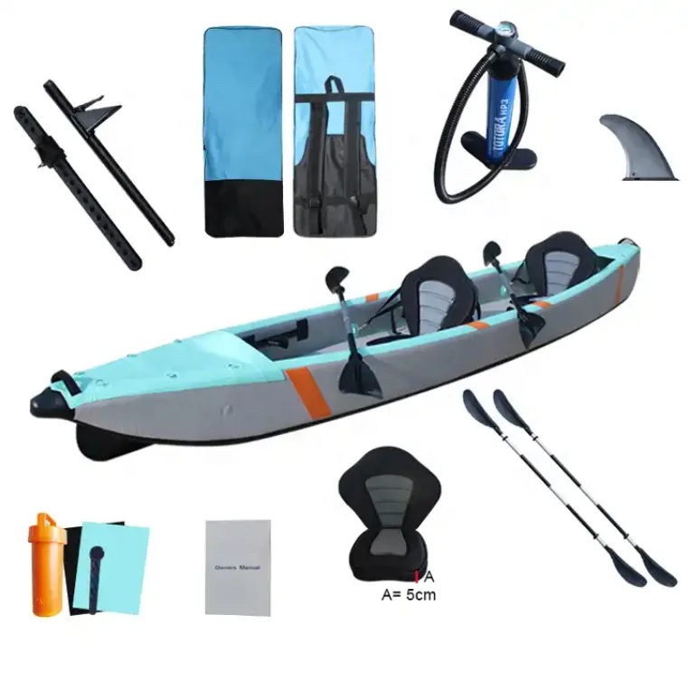 Top 2024 Trending Inflatable Water Sports China Professional Kayak Inflatable Kayak New Design Top Quality Drop Stitch PVC Kayak