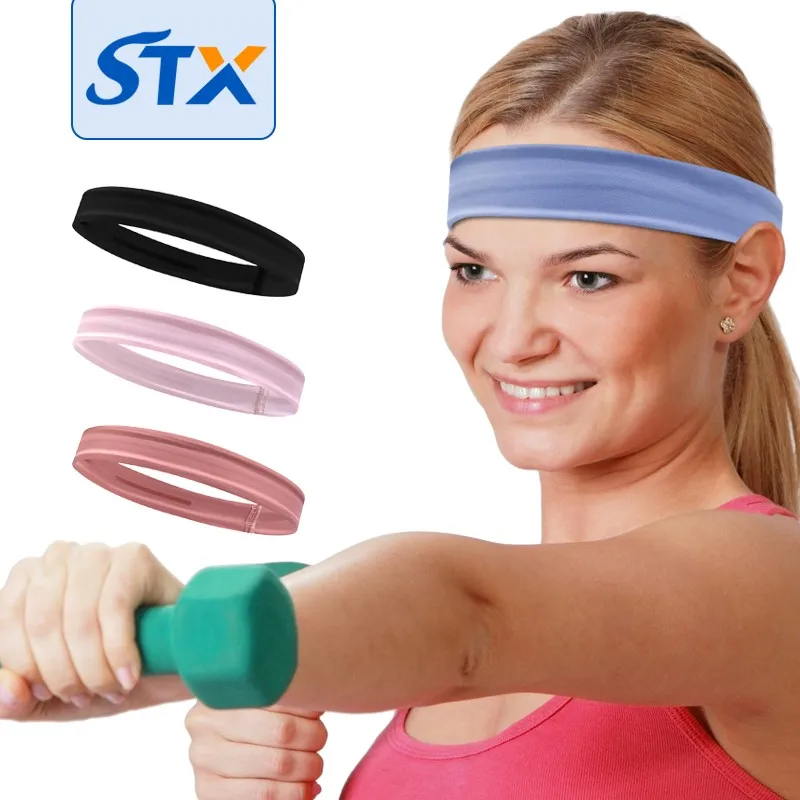 Shuntaixin Brand Hairs Band Men Sweat Non Slip Head Band Fitness Yoga Running Sports Elastic Nonslip Headband For Women Tennis