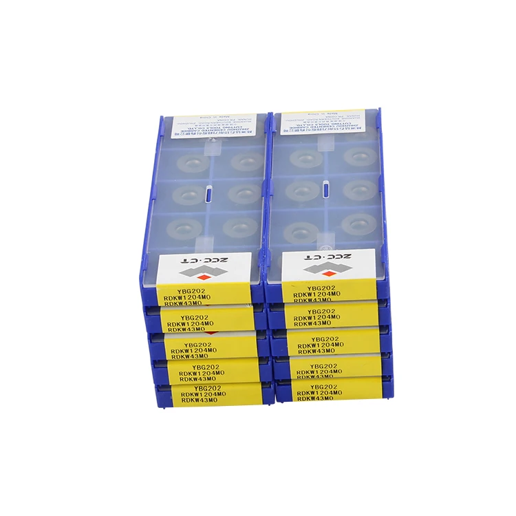 RDKW1204MO YBG202 ZCC CT Zhuzhou вставка из карбида вольфрама вставки для токарного станка с ЧПУ