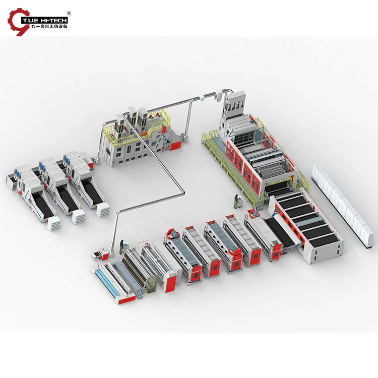 Nonwoven Artificial Leather Production Line For The Base Cloth Of Leather Fabric And Synthetic leather Needle Punched
