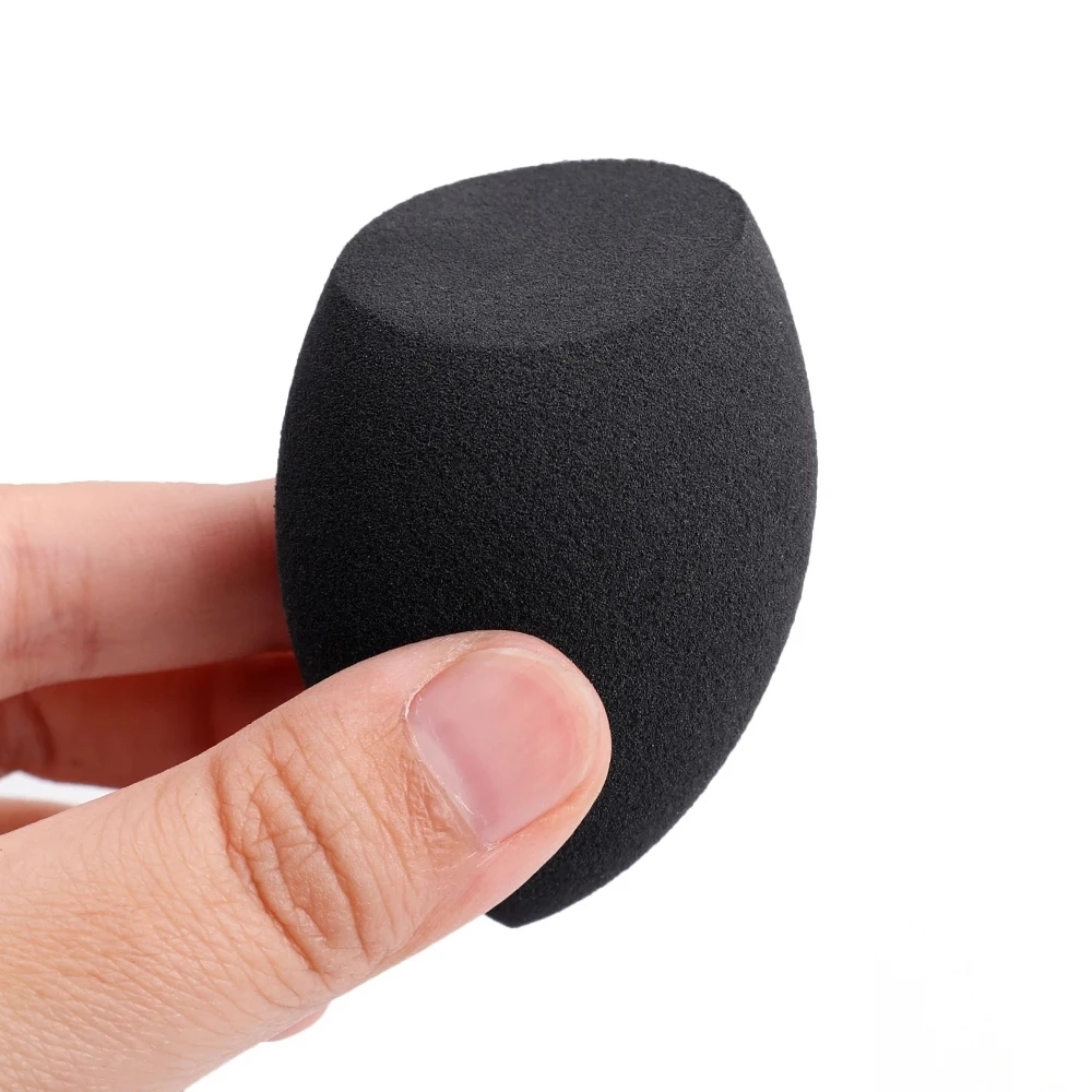 Black Cosmetic Egg Smear Proof Makeup Super Soft Puff Set Water Drop Shaped Tools Sponge Wet and Dry Dual Use Become Bigger