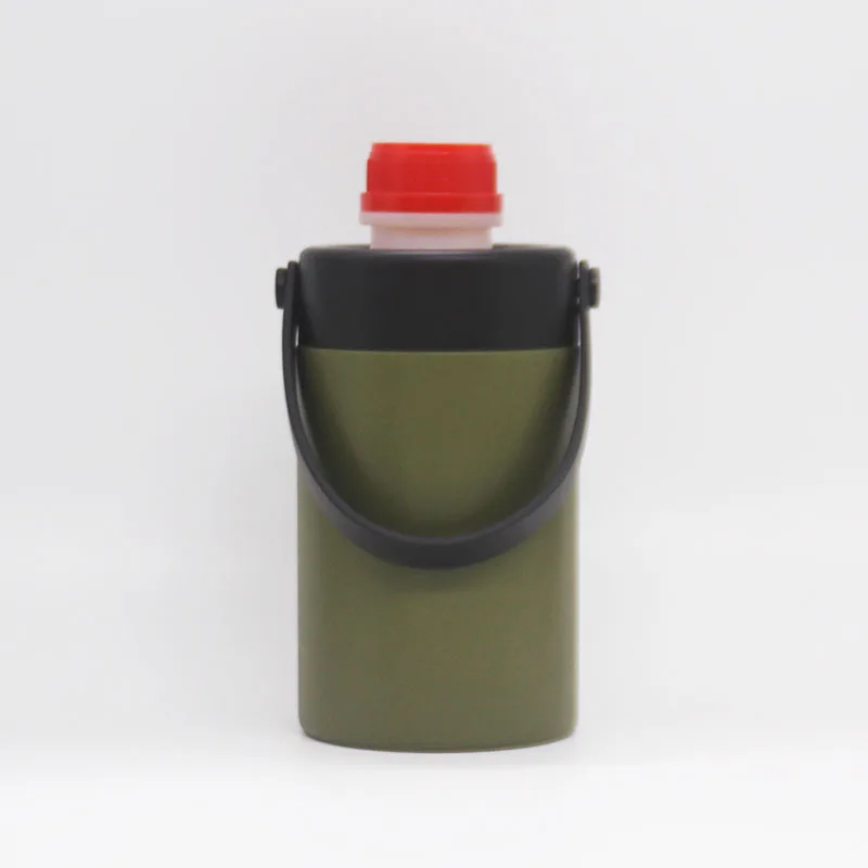 12oz Stainless Steel Can Cooler Double Wall Brumate Stainless Steel Insulated Can Cooler with Hander Buckets, Coolers & Holders