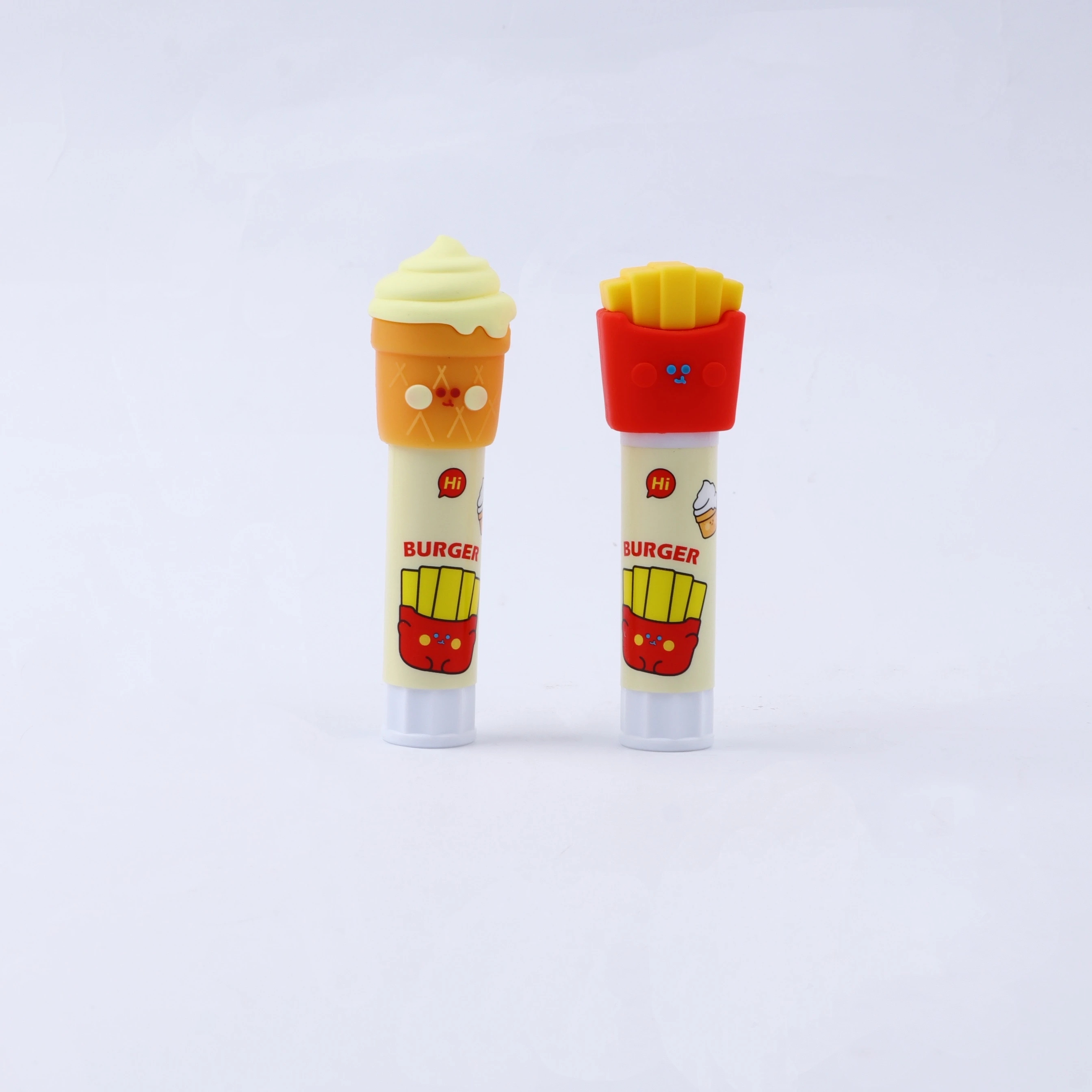 Cute Non-Toxic PVA PVP Glue Stick School/Office Tools 11g White Glue Stick with shaped for students